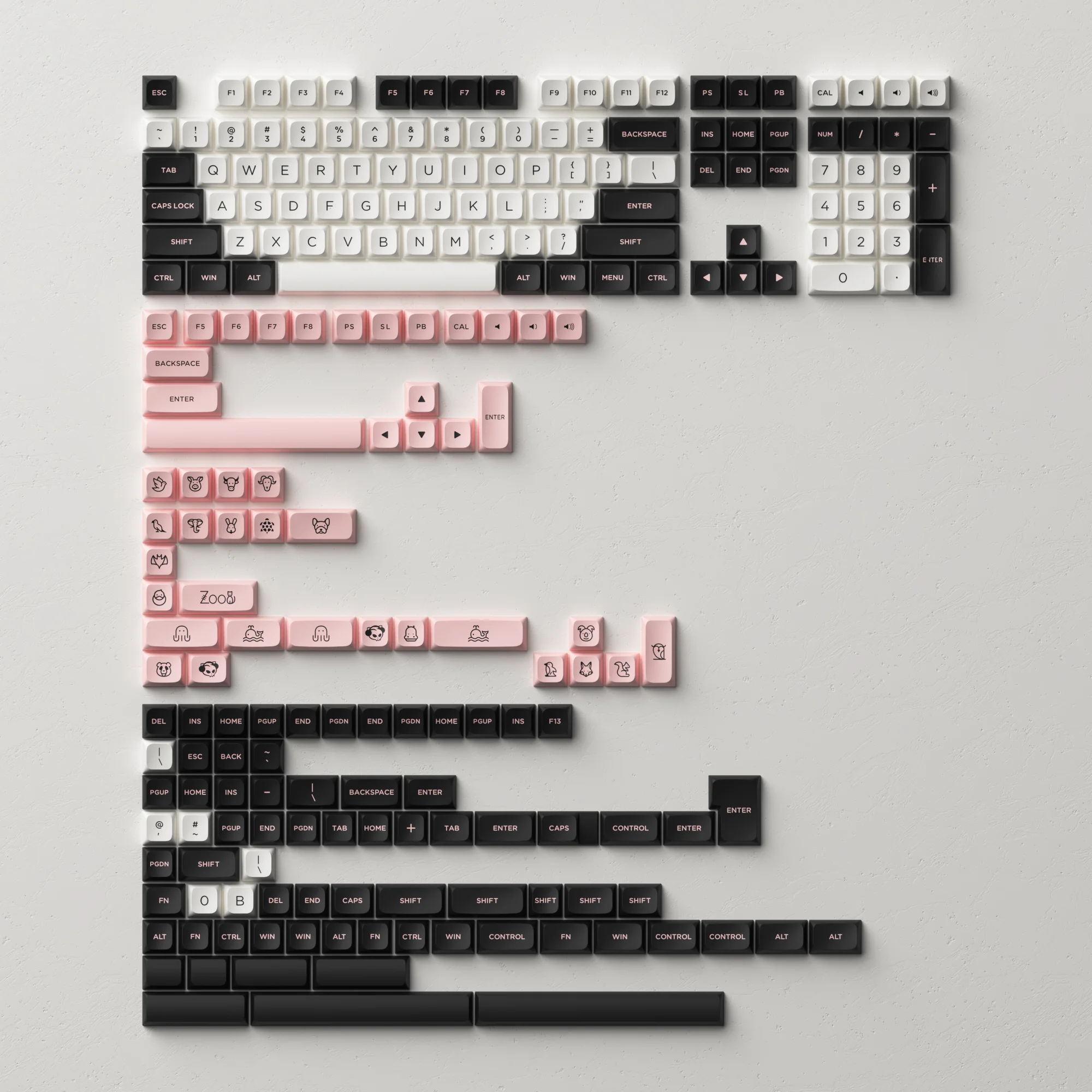 Carolina Blue Keycap Set(227-Key) - Image 16