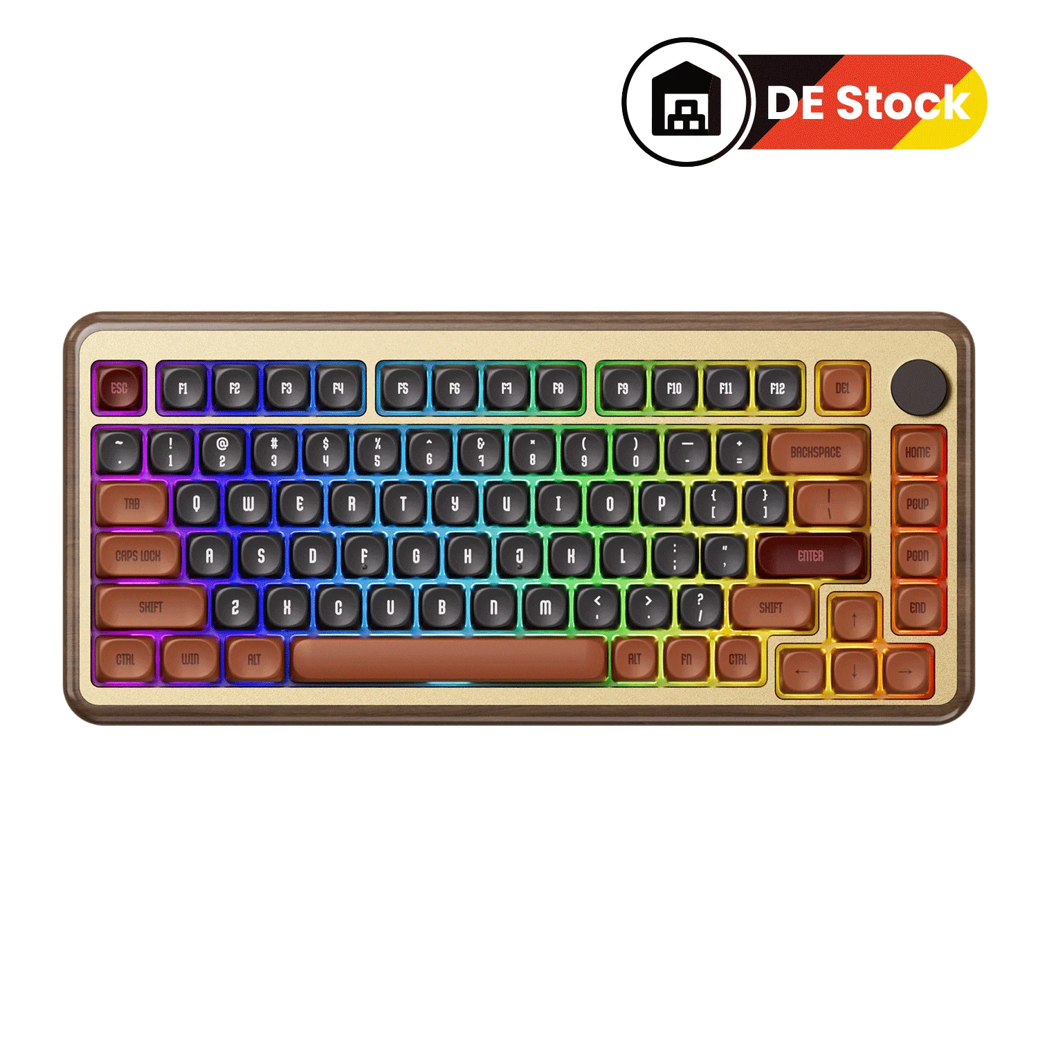 MU02 Mountain Seclusion Wooden Keyboard - Image 15