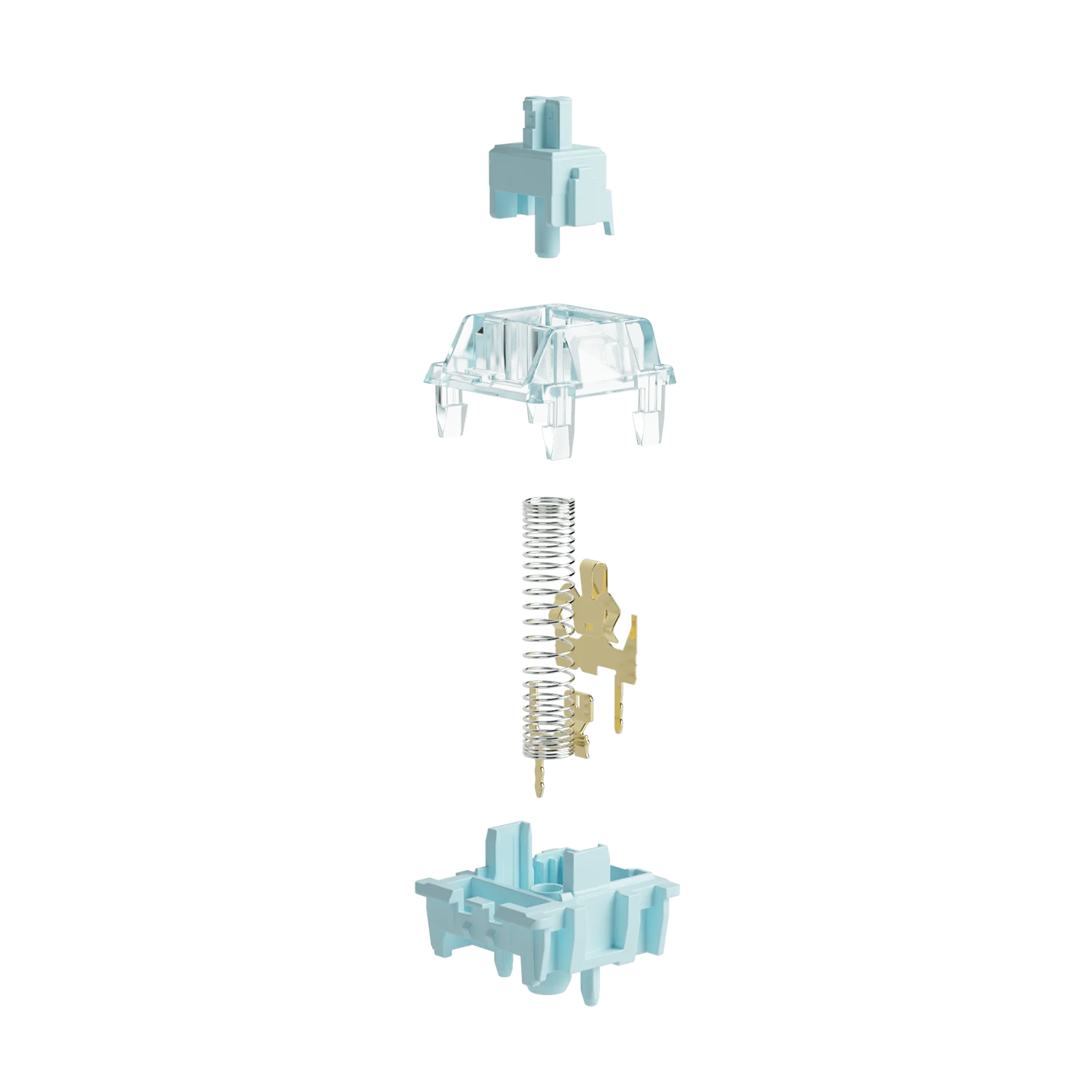 V5 Creamy Blue Pro Switch (Tactile, 45pcs) - Image 7